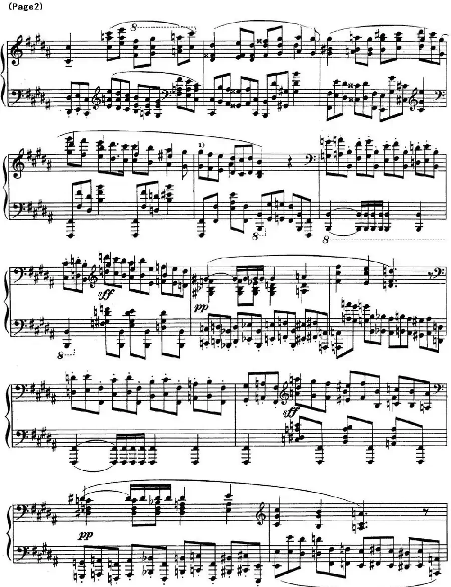 斯克里亚宾12首钢琴练习曲 Op8（No.9 Alexander Scriabin Etudes）