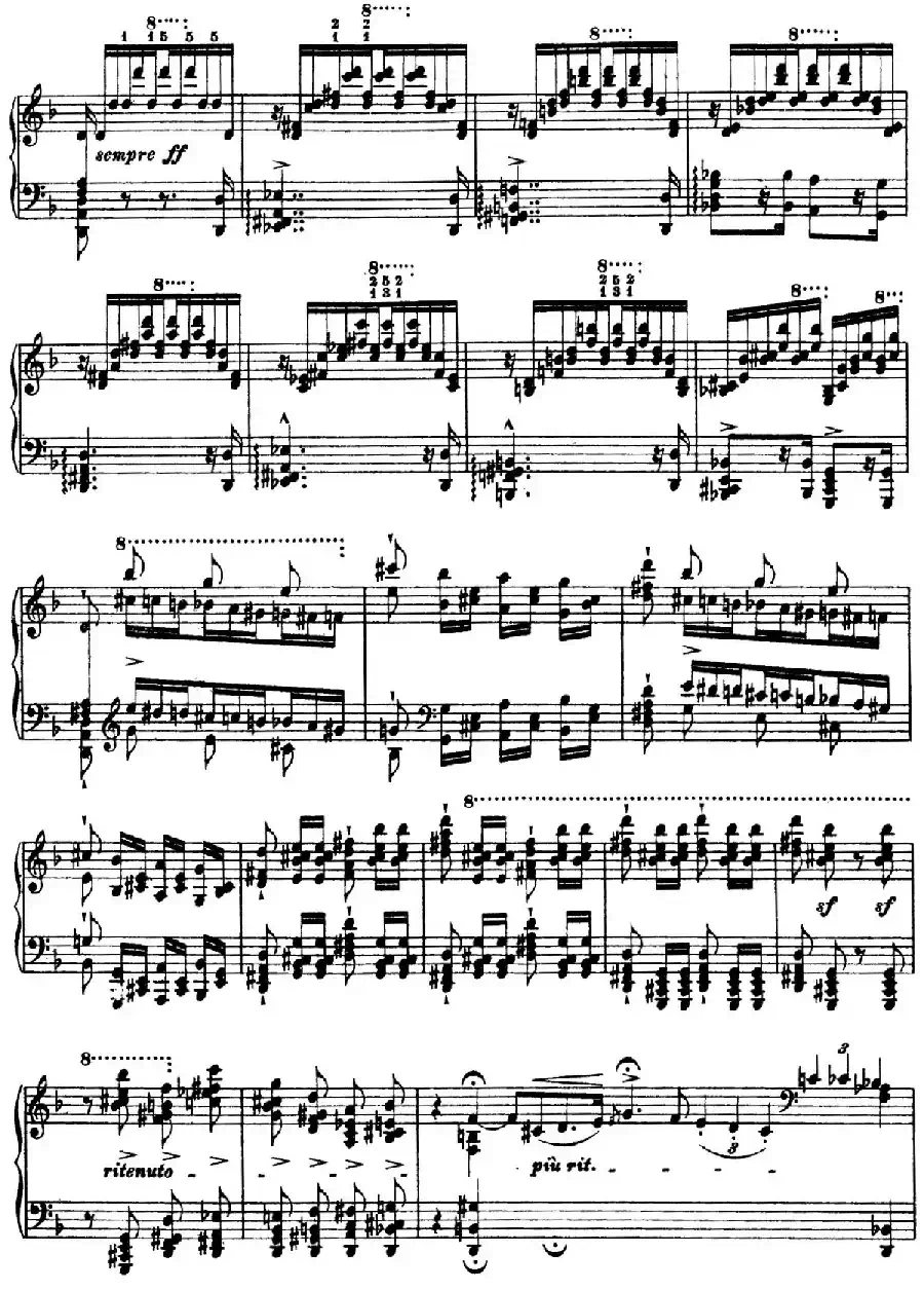12 Etudes d'execution Transcendante S.139（12首超技练习曲·4）