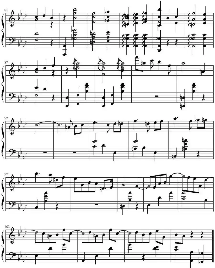 斯克里亚宾华尔兹Op.38（Scriabin Valse Op.38）