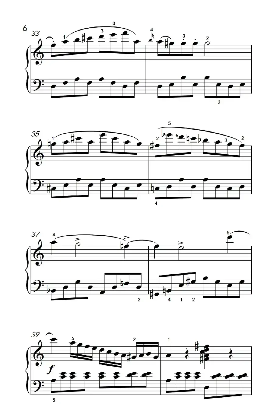 奏鸣曲 Opus 2 Nr.3 第一乐章(贝多芬奏鸣曲集 1)