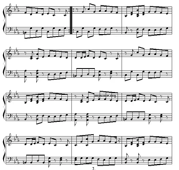 钢琴公主的浪漫钢琴：c小调奏鸣曲