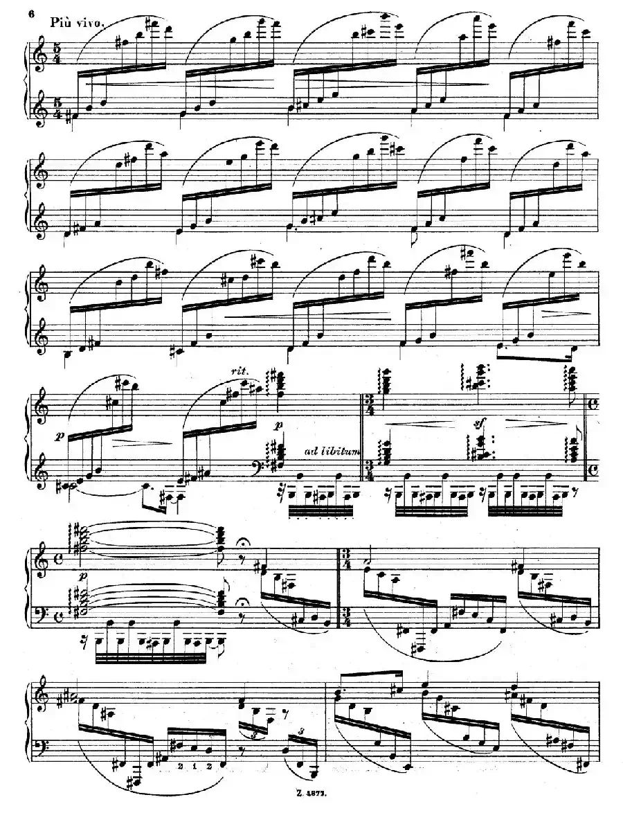 Charakterskizzen Op.40（个性素描 3. 无题 Nenien）