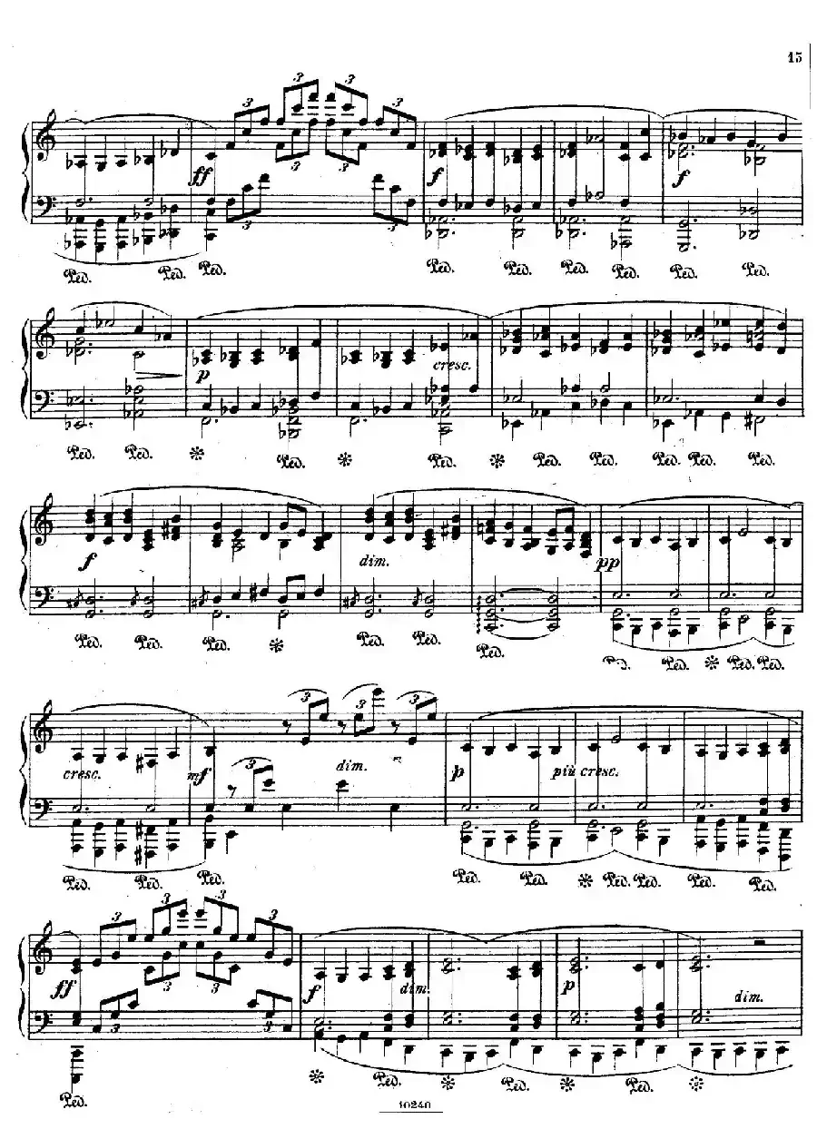 Etudes Rythmiques Op.149（节奏练习曲集）（4）