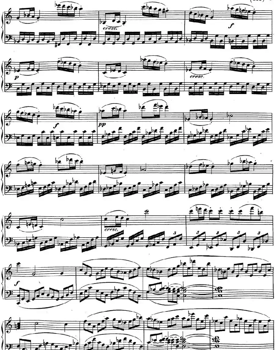 贝多芬钢琴奏鸣曲21 黎明(华尔斯坦) C大调 Op.53 C major