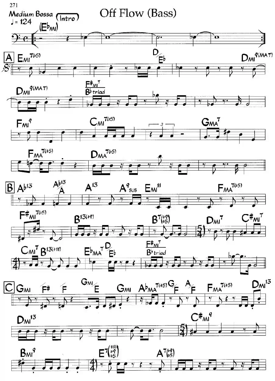 Off Flow(爵士钢琴曲)