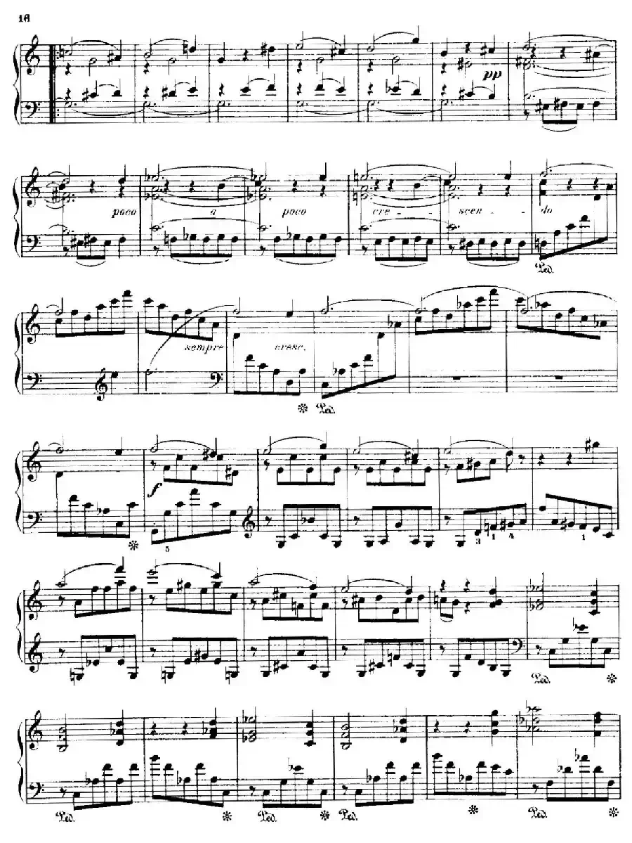 Petite Sonate Dans La Forme Classique Op.9（古典小奏鸣曲）