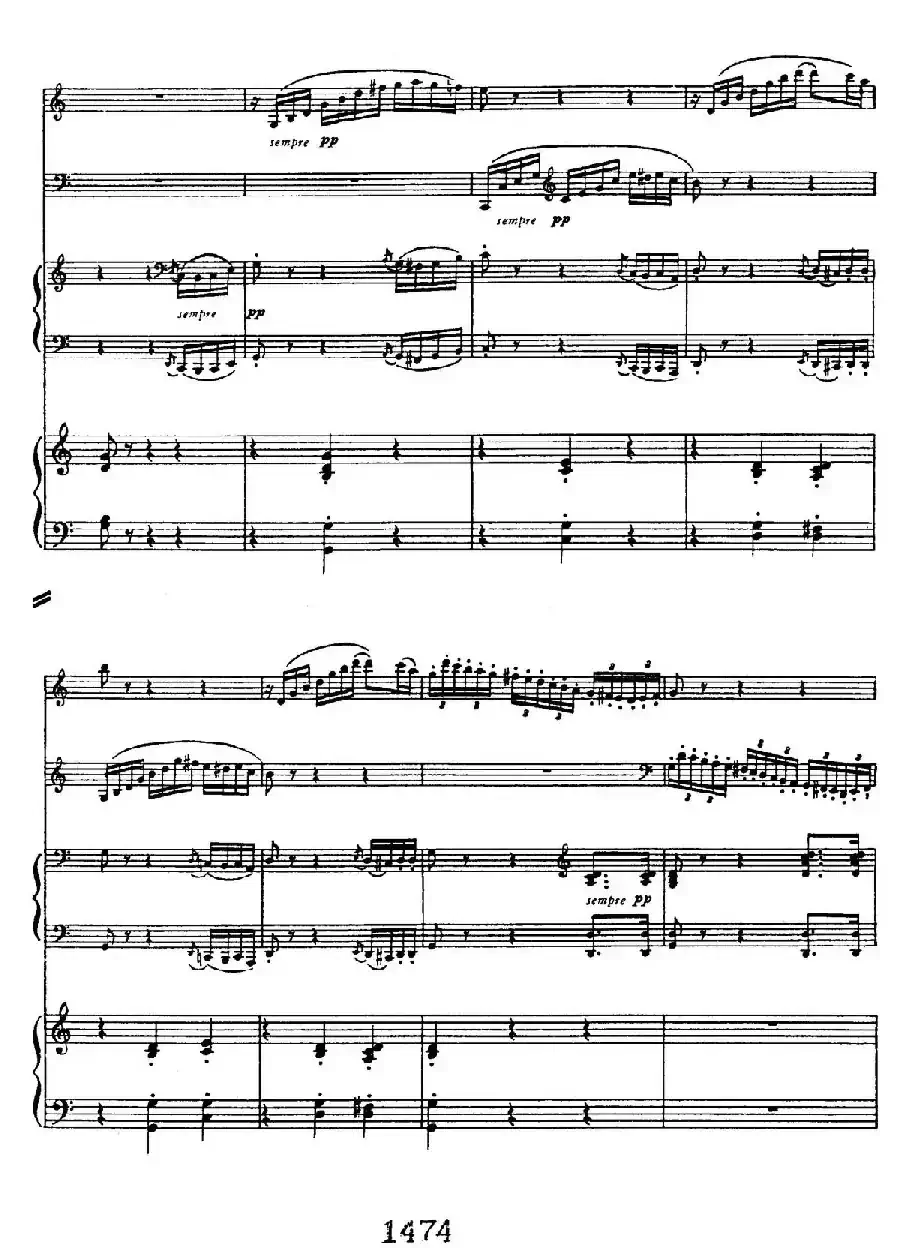 Triple Concerto in C Major Op.56（C大调三重协奏曲·双钢琴·Ⅲ）