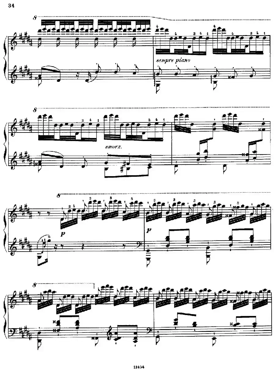 Paganini Etudes No.3 in G# （6首帕格尼尼大练习曲之Ⅲ）