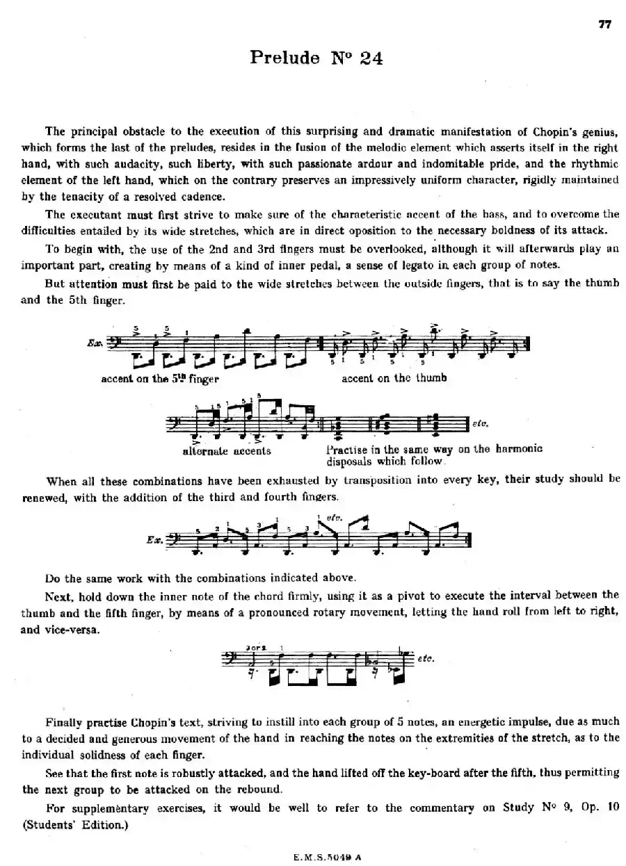 Preludes Op.28（24首前奏曲·24）