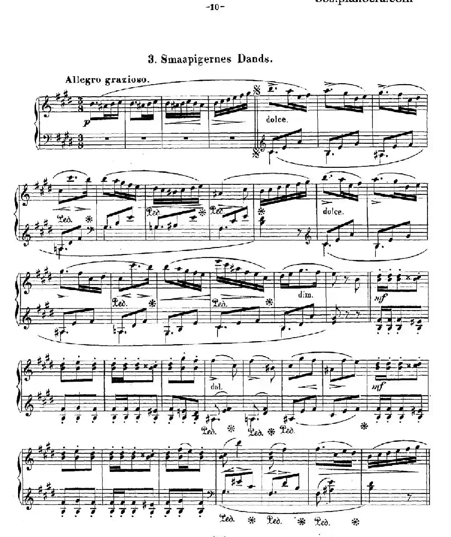 Bárnenes Juul Op.36（孩子们的圣诞夜·3. 圣诞树）