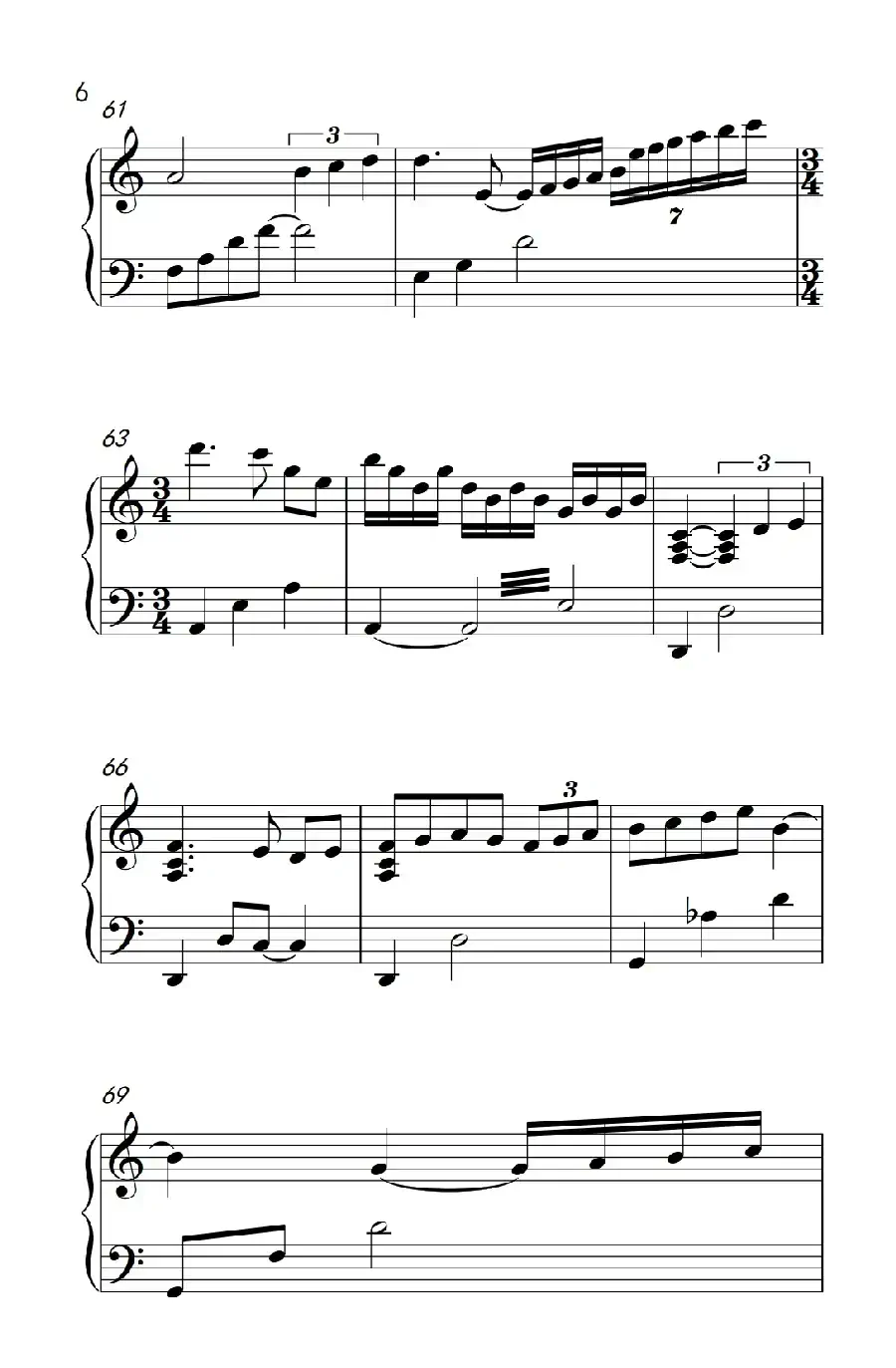 想念的姐姐（韩剧《灿烂的遗产》里的钢琴插曲）