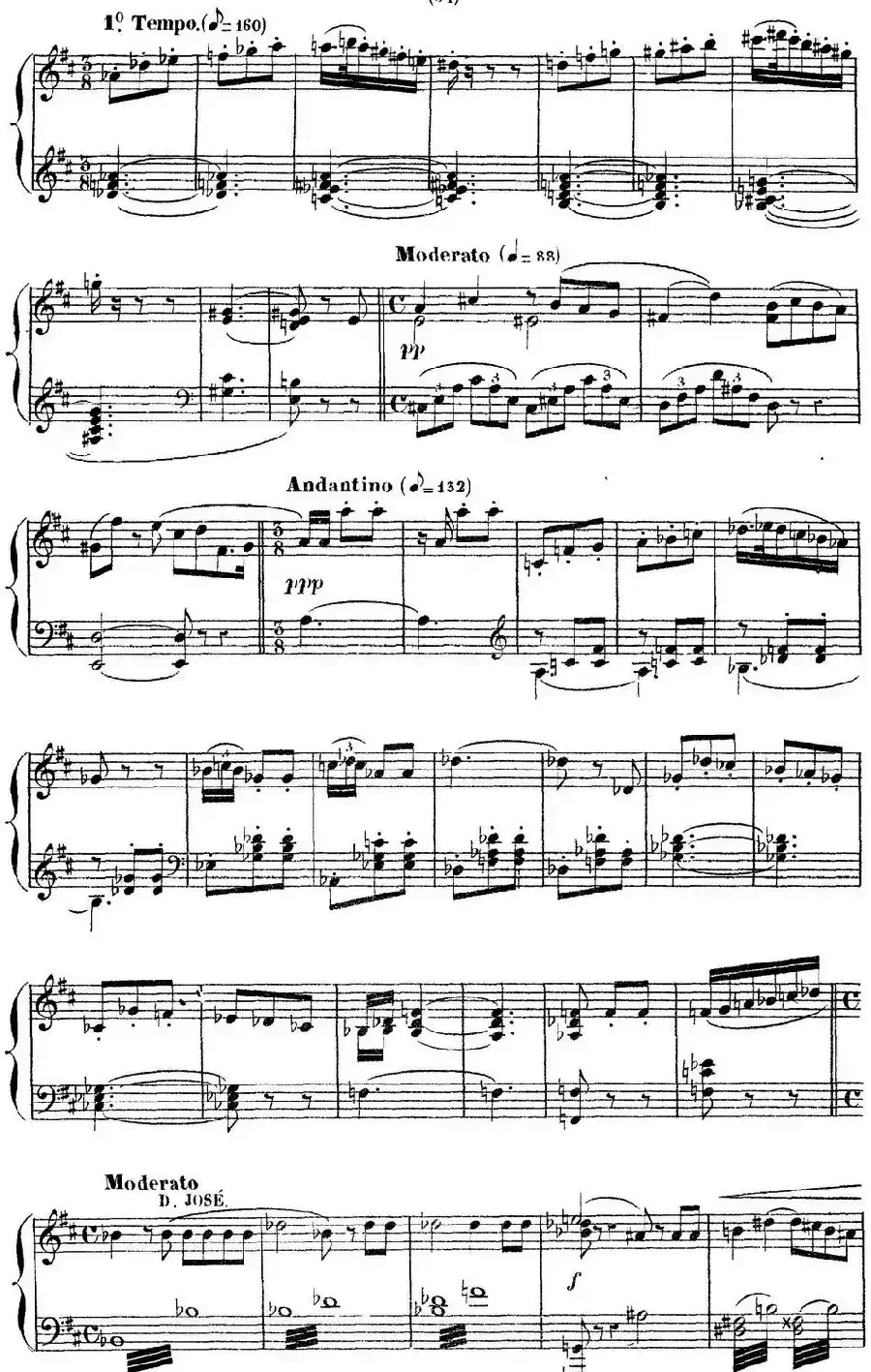 Carmen for Solo Piano（卡门全剧钢琴独奏版）（No.10）