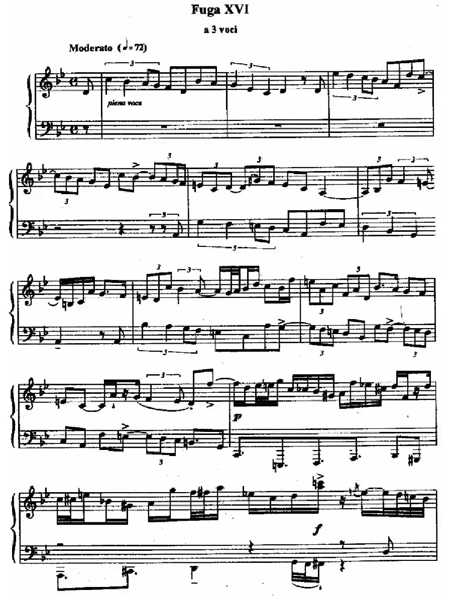 24 Preludes and Fugues Op.82（24首前奏曲与赋格·16）