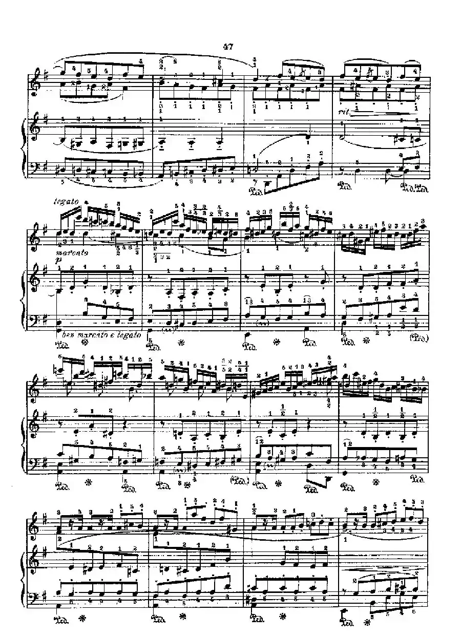 53首以肖邦练习曲为素材而作的练习曲（No.46）