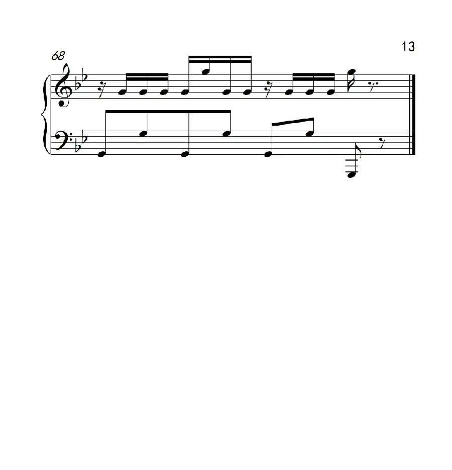 小苹果(《弹吧音教》制谱版)