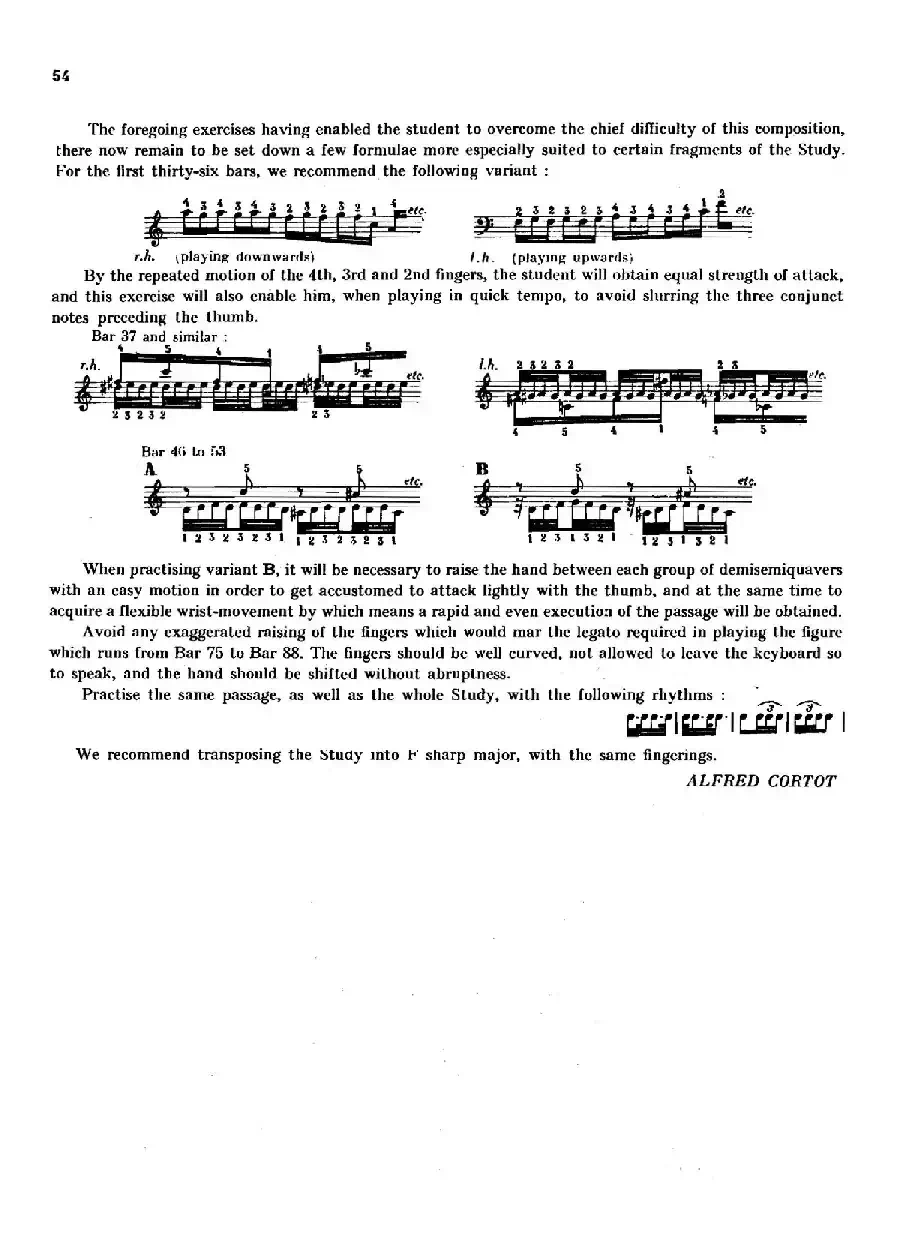 12 Etudes Op.10 柯尔托教学版（12首练习曲·8）