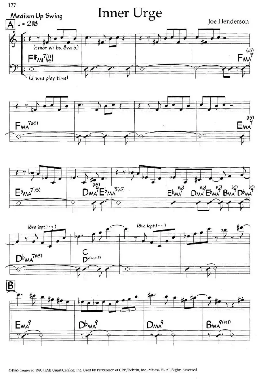 Inner Urge（爵士钢琴曲）