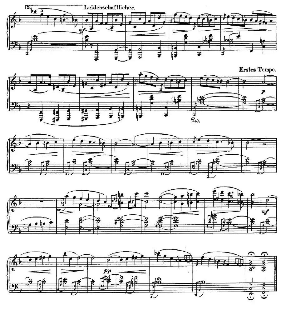 Albumblätter Op.124（纪念册页）（No.8）