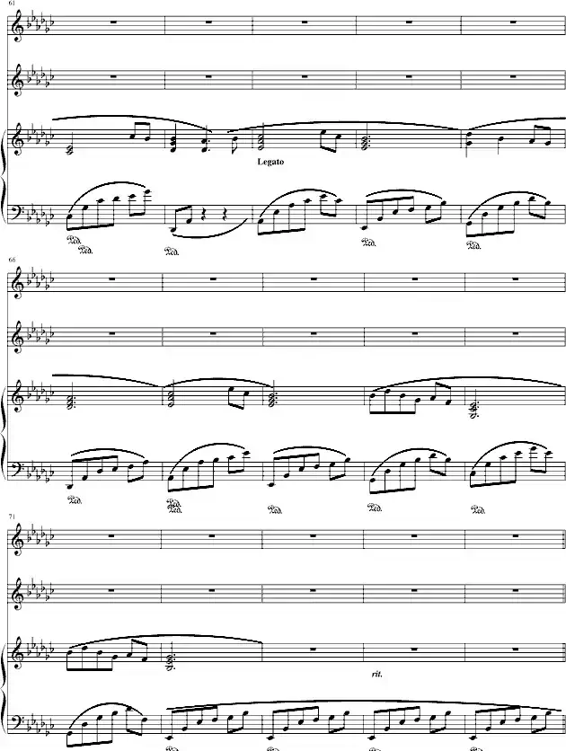 为你写的歌（长笛+弦乐+钢琴）