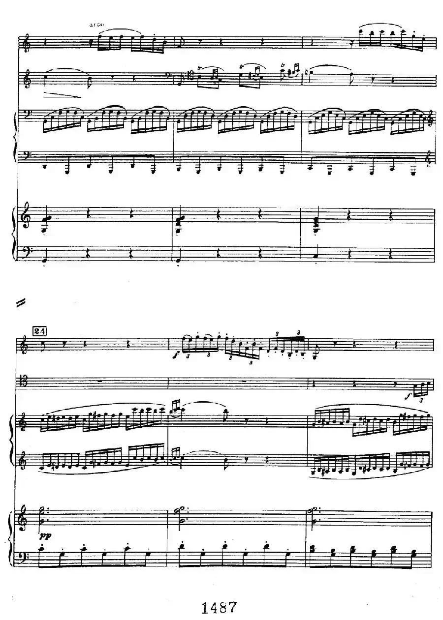 Triple Concerto in C Major Op.56（C大调三重协奏曲·双钢琴·Ⅲ）