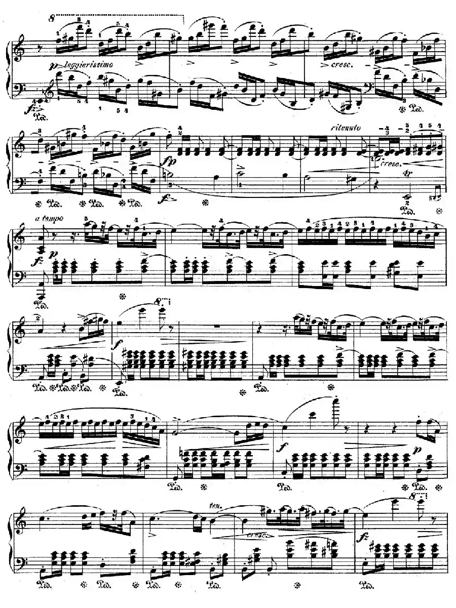 Bolero in C Major Op.19（C大调波莱罗舞曲）