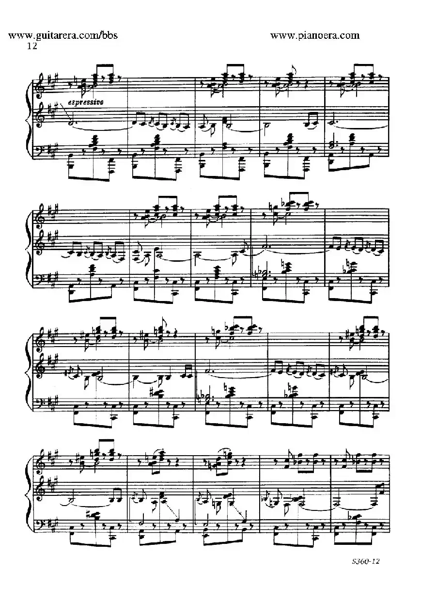 Fourth Piano Sonata S.360（第四钢琴奏鸣曲）