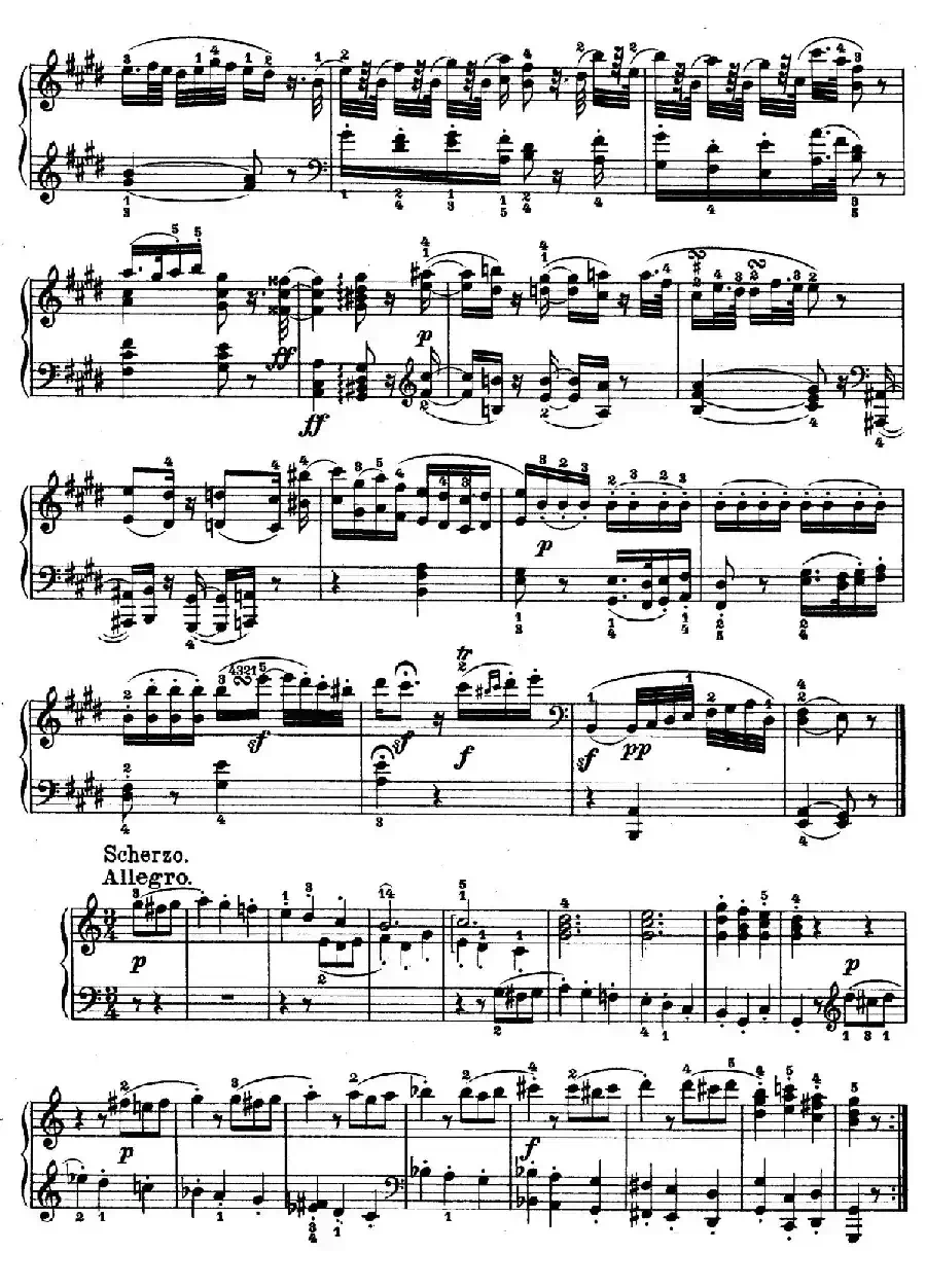 Piano Sonata in C Op.2 No.3（C大调第三钢琴奏鸣曲）