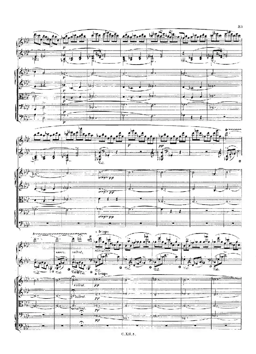 Piano Concerto No.2 in f Minor Op.21（f小调第二钢琴协奏曲·总谱）