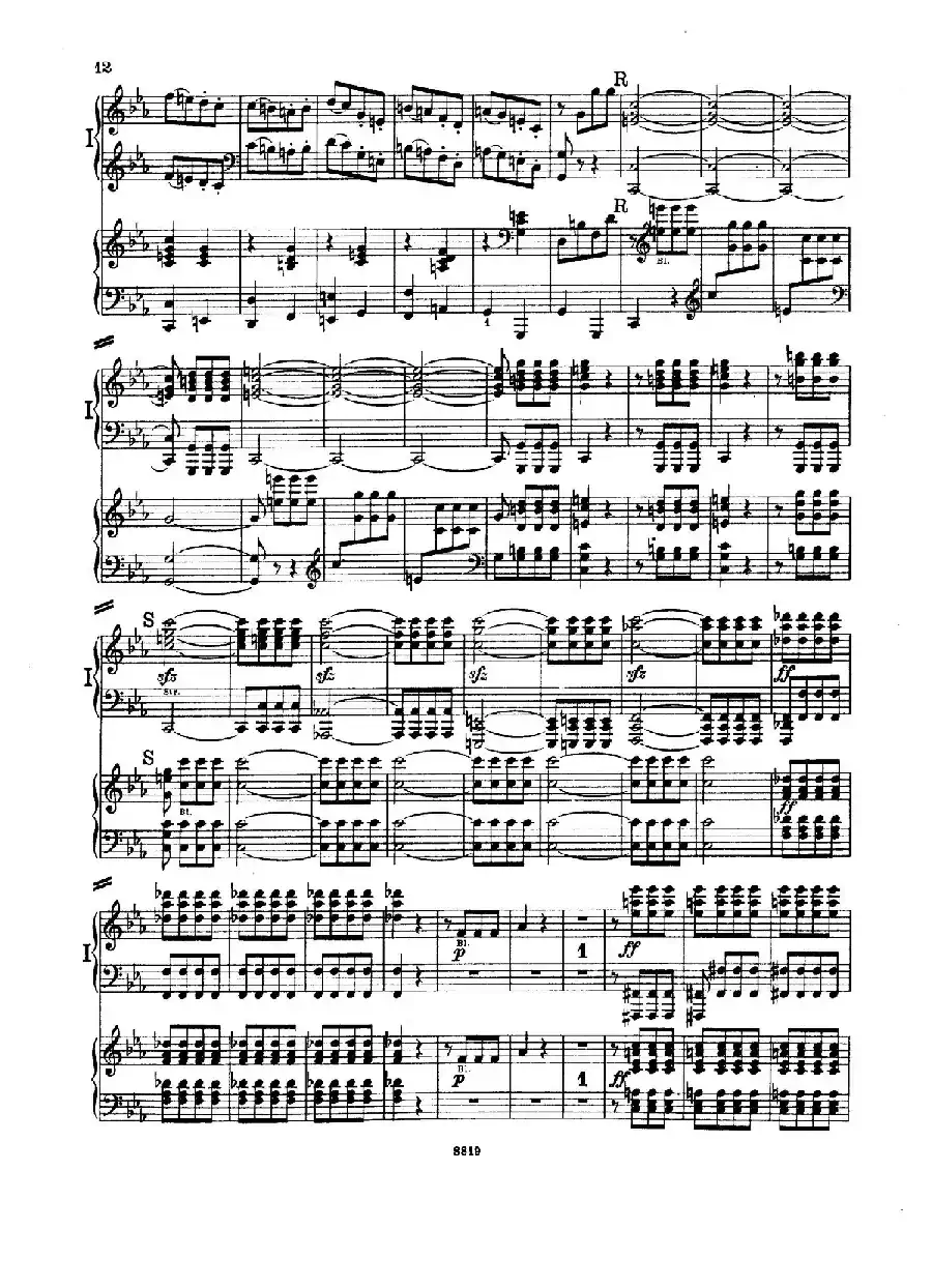 Symphony No.5 in c Minor Op.67（双钢琴版第1——2乐章）