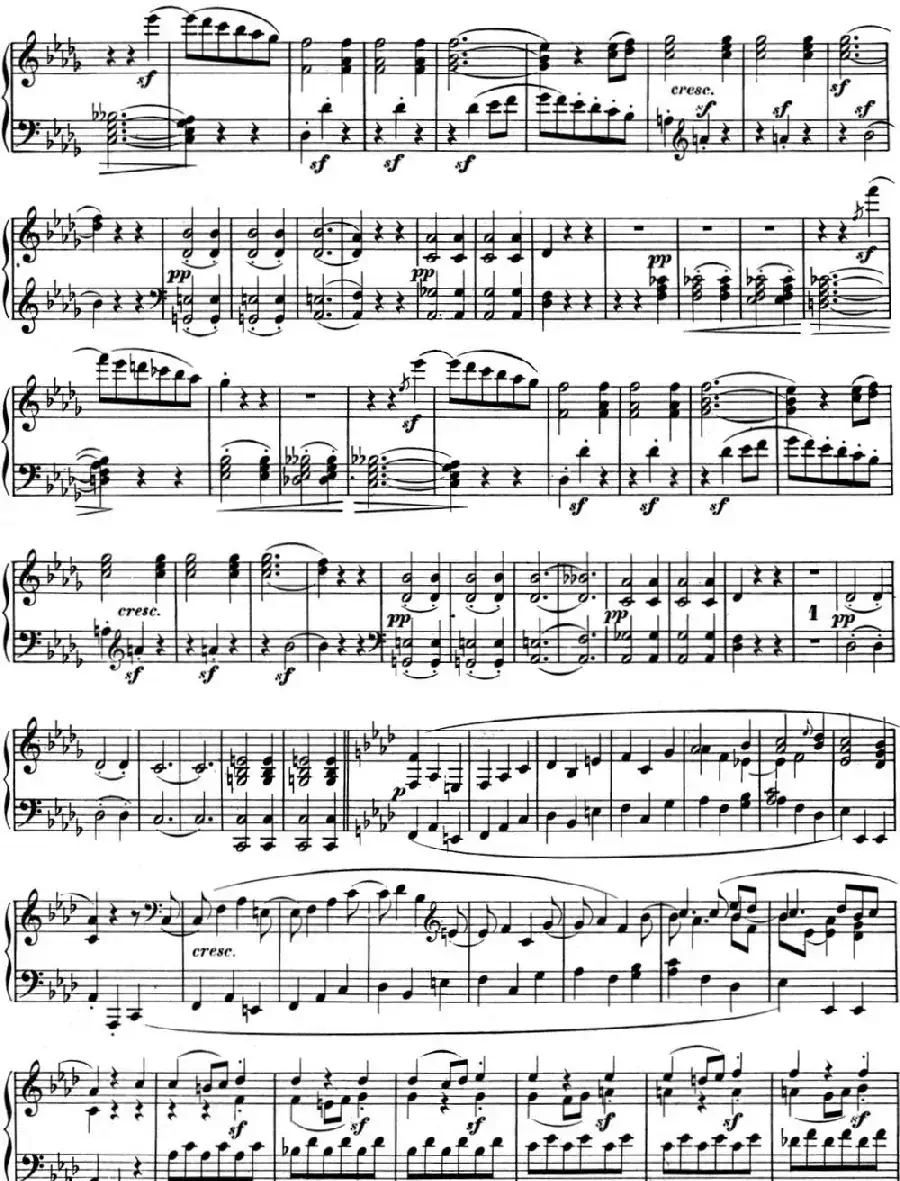 贝多芬钢琴奏鸣曲06 F大调 Op.10 No.2 F major