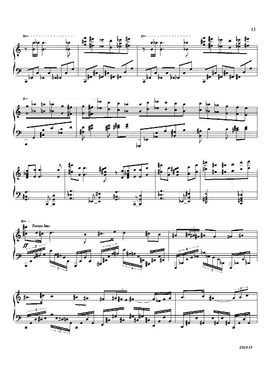 Piano Sonata No.8（第八钢琴奏鸣曲）（1）