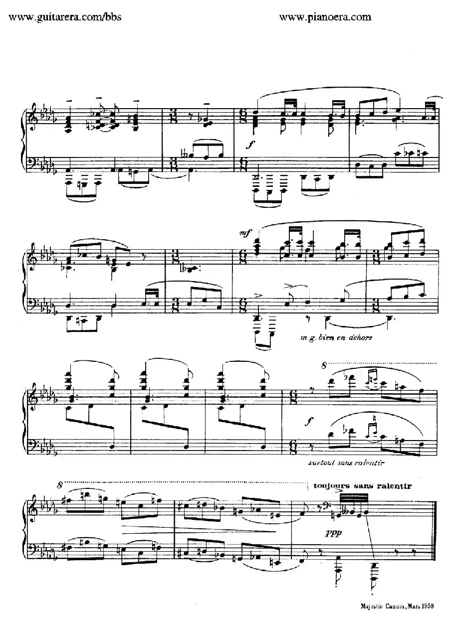 15 Improvisations（15首即兴曲·XIV）