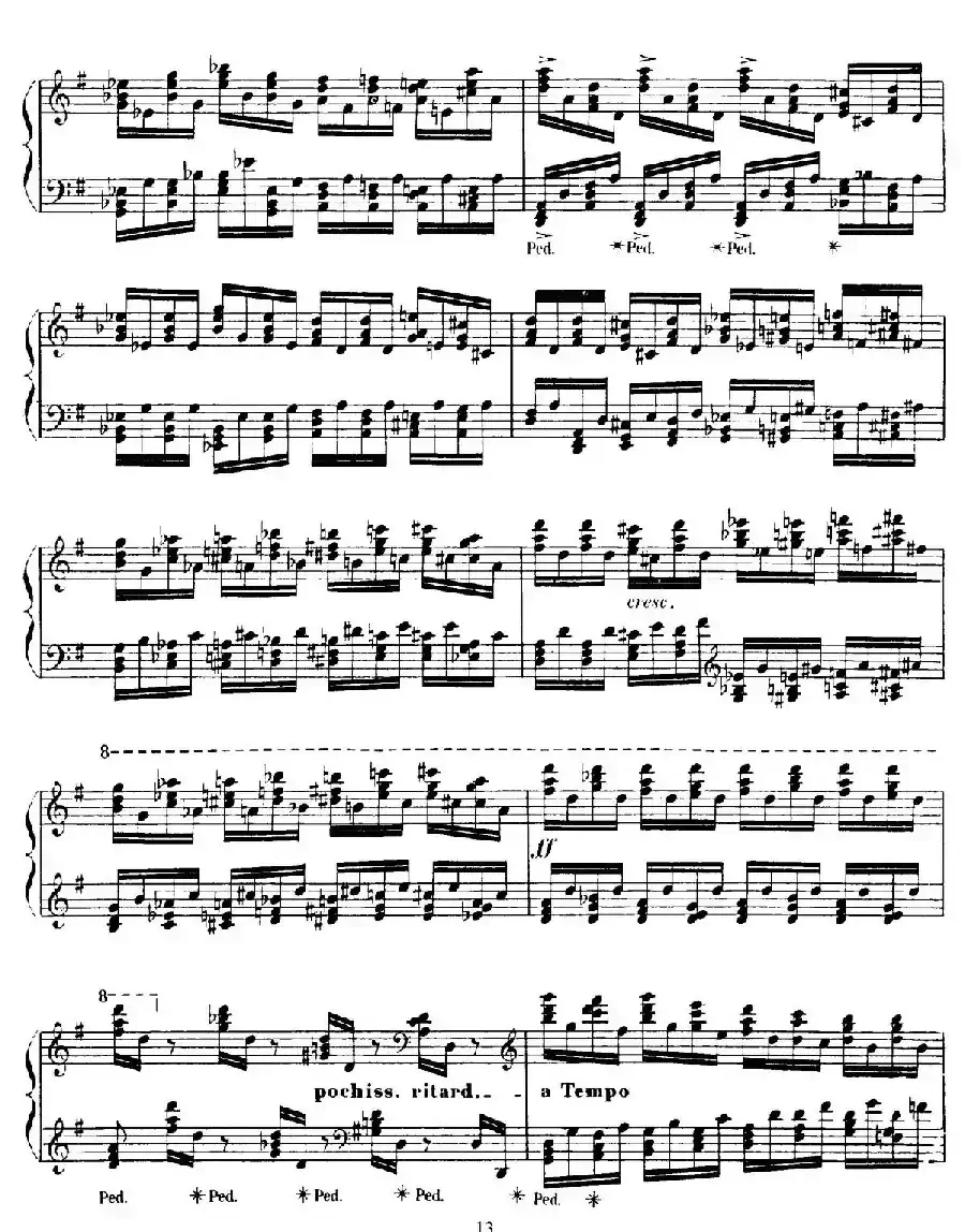15 Etudes de Vortuosite Op.72（15首辉煌练习曲·3）