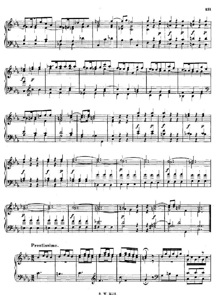 16 Concertos BWV 972-987（十六首为独奏古钢琴而作的协奏曲）（P71——80）
