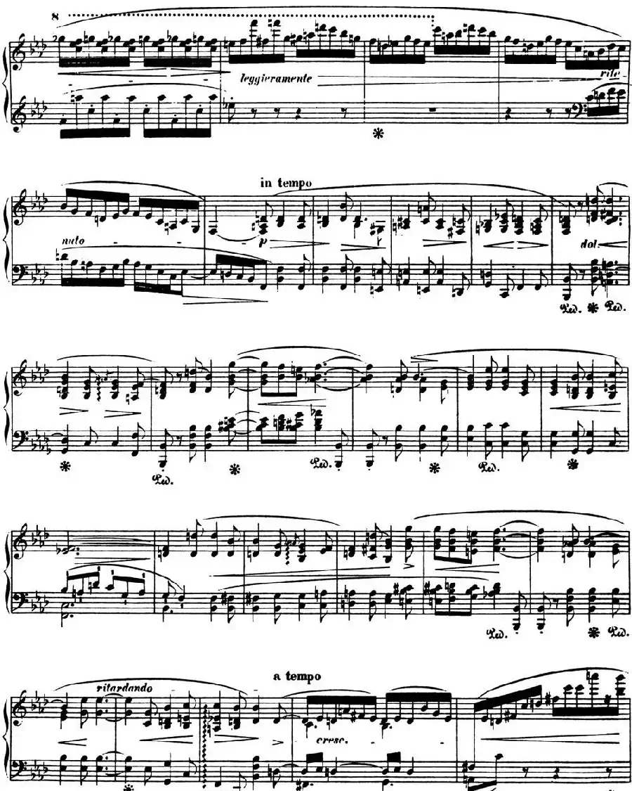 肖邦 叙事曲4 f小调 Chopin Ballade No.4 Op.52