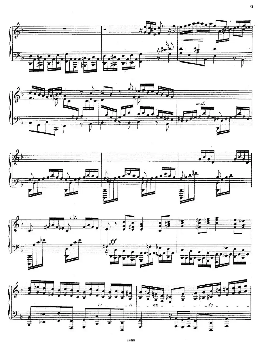 d小调托卡塔与赋格（BWV 565·布拉辛改编钢琴独奏版）