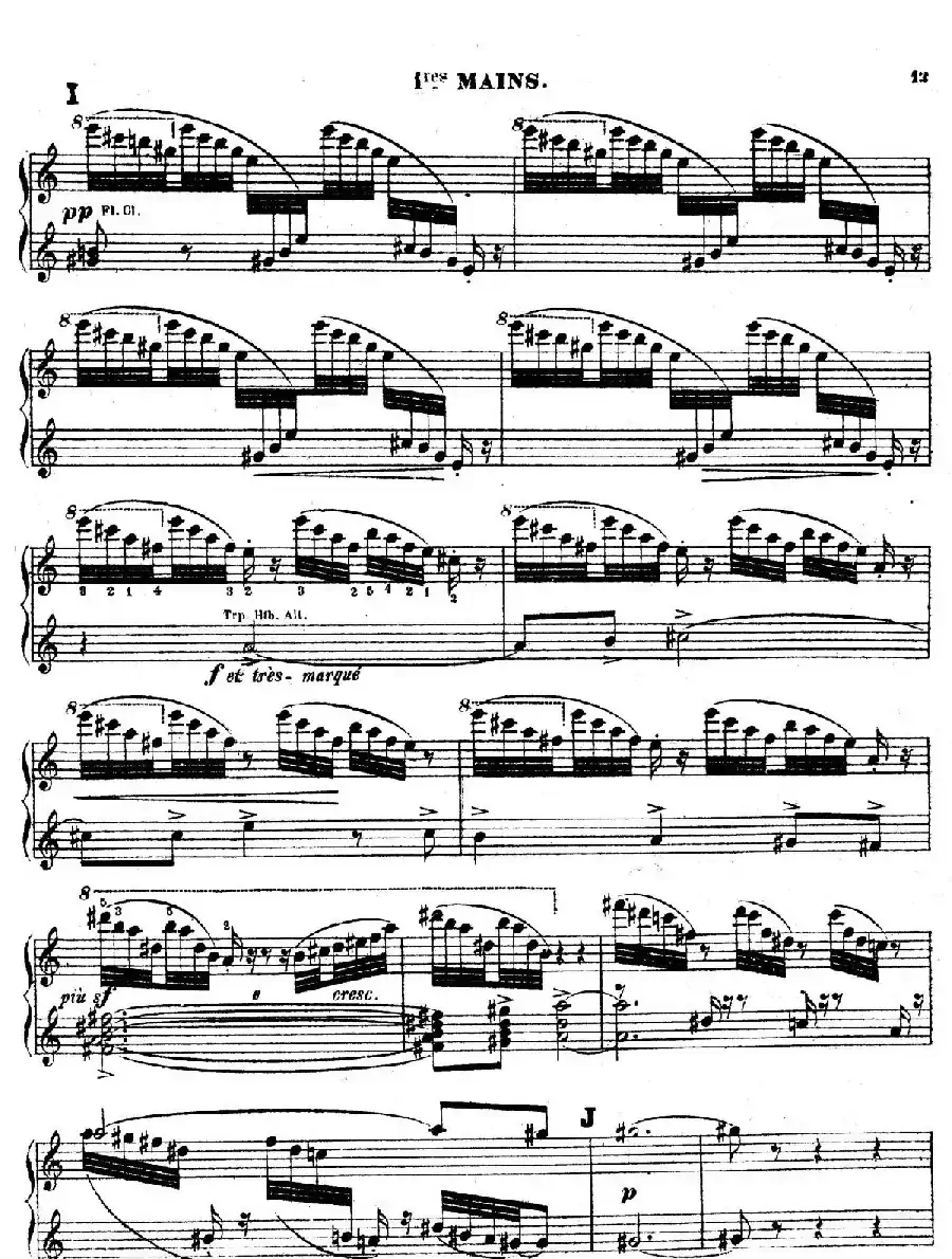 Symphony on a French Mountain Air Op.25（法国山歌交响曲·双钢琴·Ⅰ）