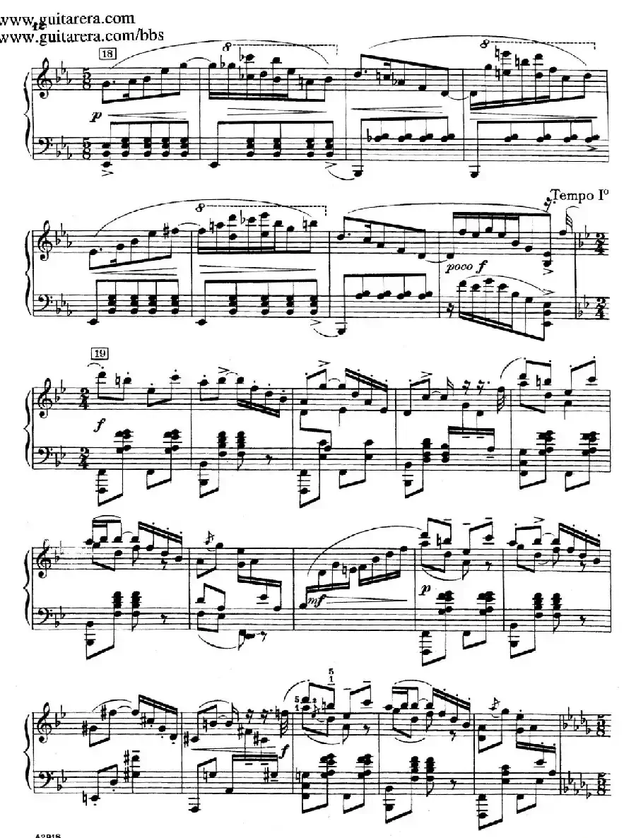Souvenirs Op.28（纪念曲2. 苏格兰舞曲）