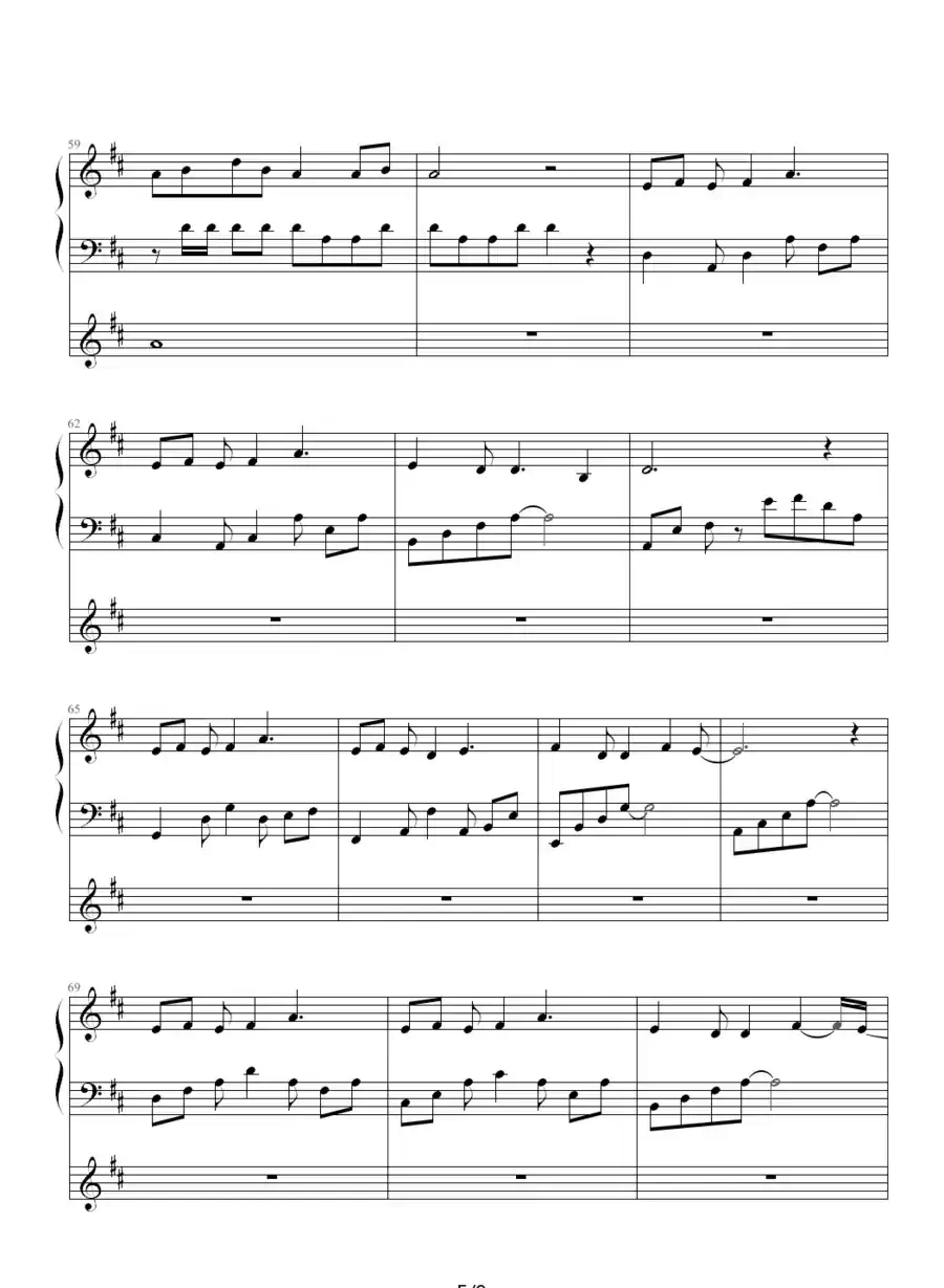 千里之外（钢琴弹唱谱）