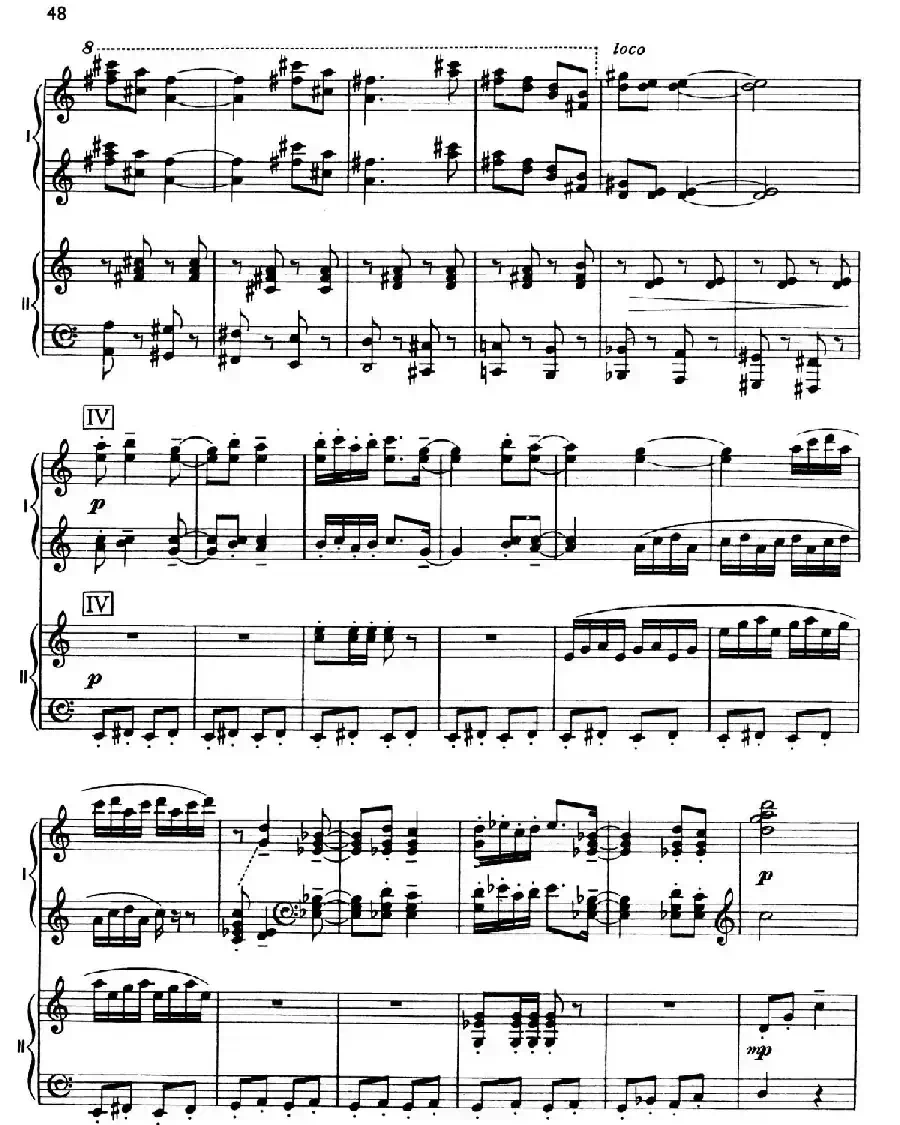 The Planets Op.32（双钢琴）（行星·第四乐章 木星—欢乐使者）