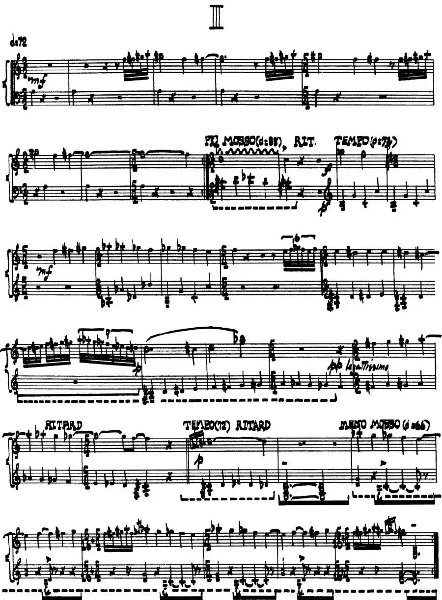 为加料钢琴而作的奏鸣曲与间奏曲（3）