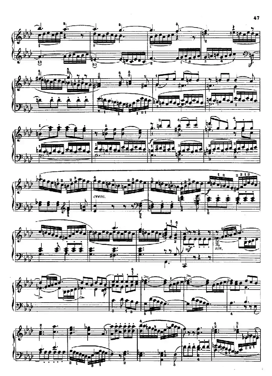 6 Preludes and Fugues Op.35（6首前奏曲与赋格·5）