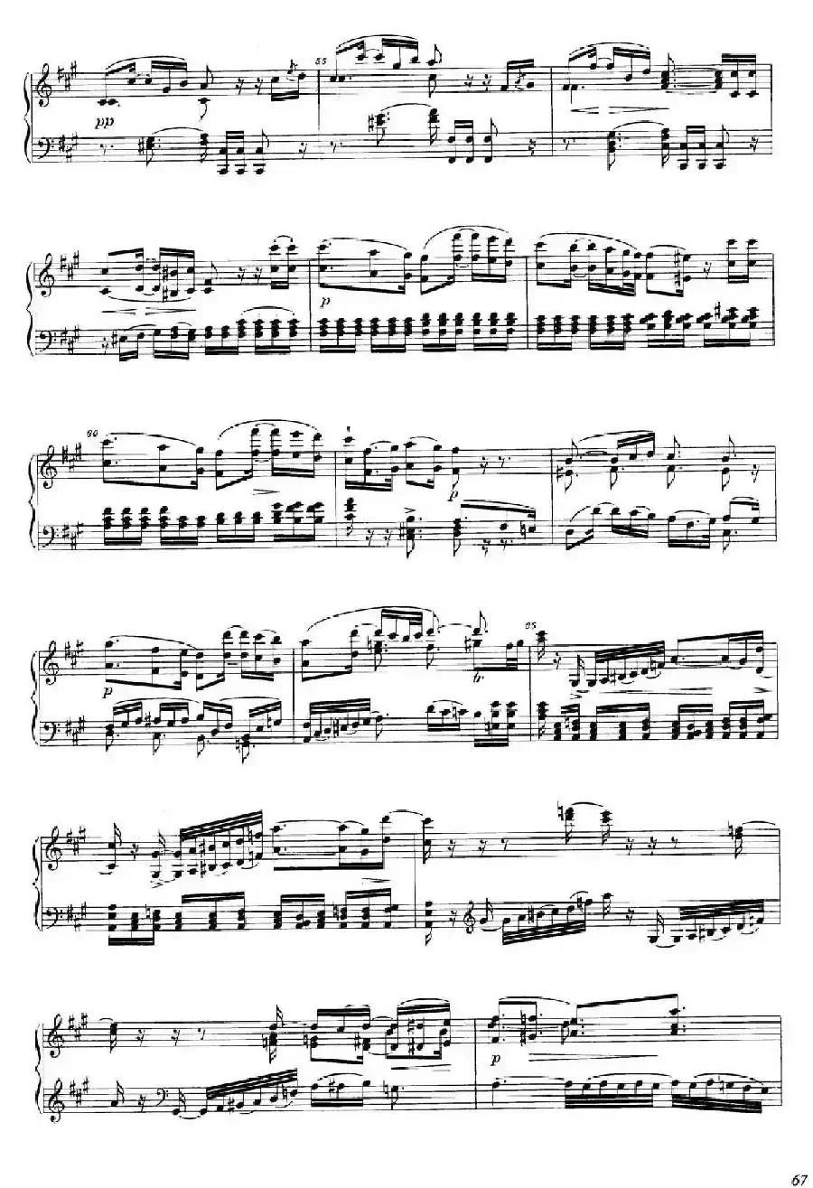 A大调钢琴大奏鸣曲（Grobe Sonate in A Major WWV 26）