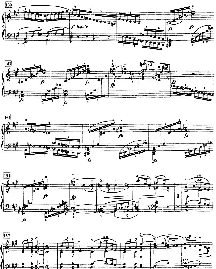 钢琴教程第八级 大型乐曲（A大调奏鸣曲 Op.120 第三乐章）