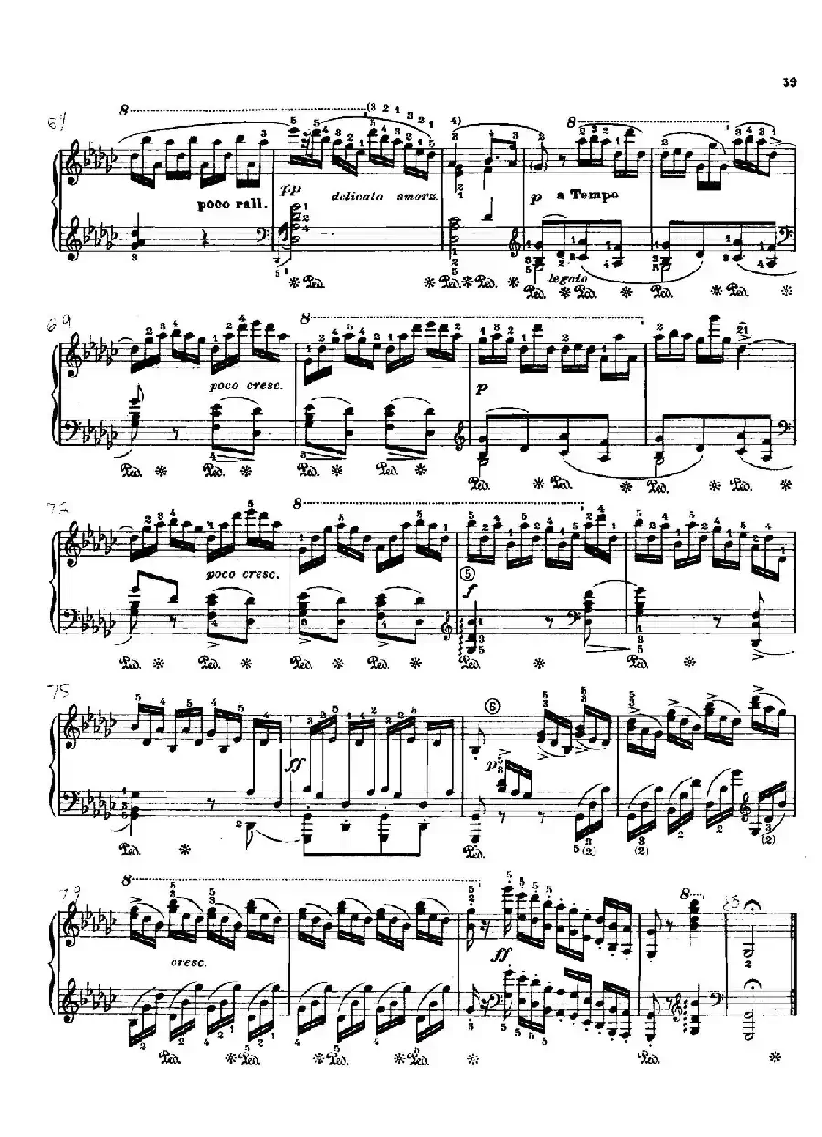 12 Etudes Op.10 柯尔托教学版（12首练习曲·5）