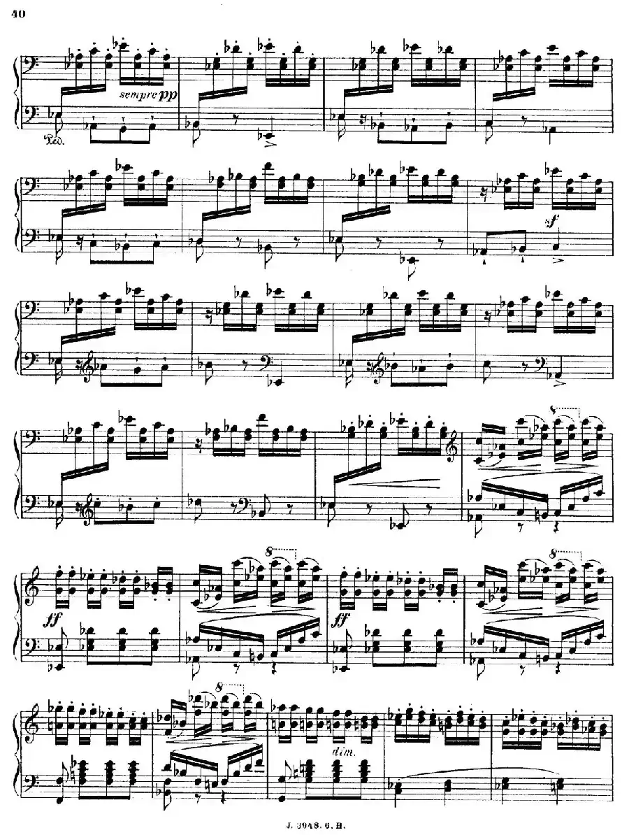 6 Etudes de Concert（6首音乐会练习曲·6）