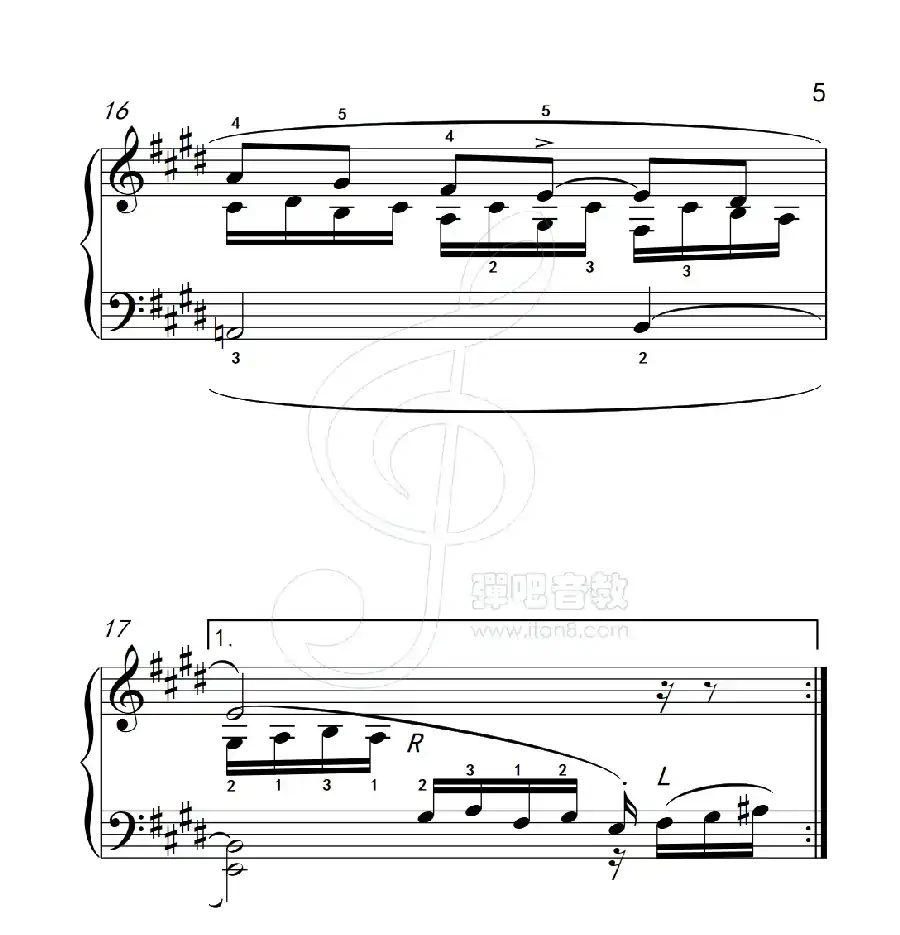 练习曲 56（克拉莫钢琴练习曲60首）