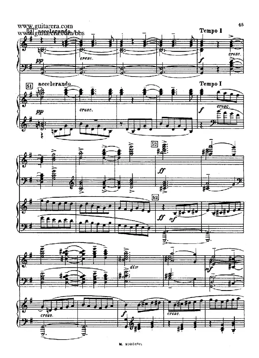 第二双钢琴组曲 Suite for Two Pianos No.2 Op.17（2. 圆舞曲 Valse）