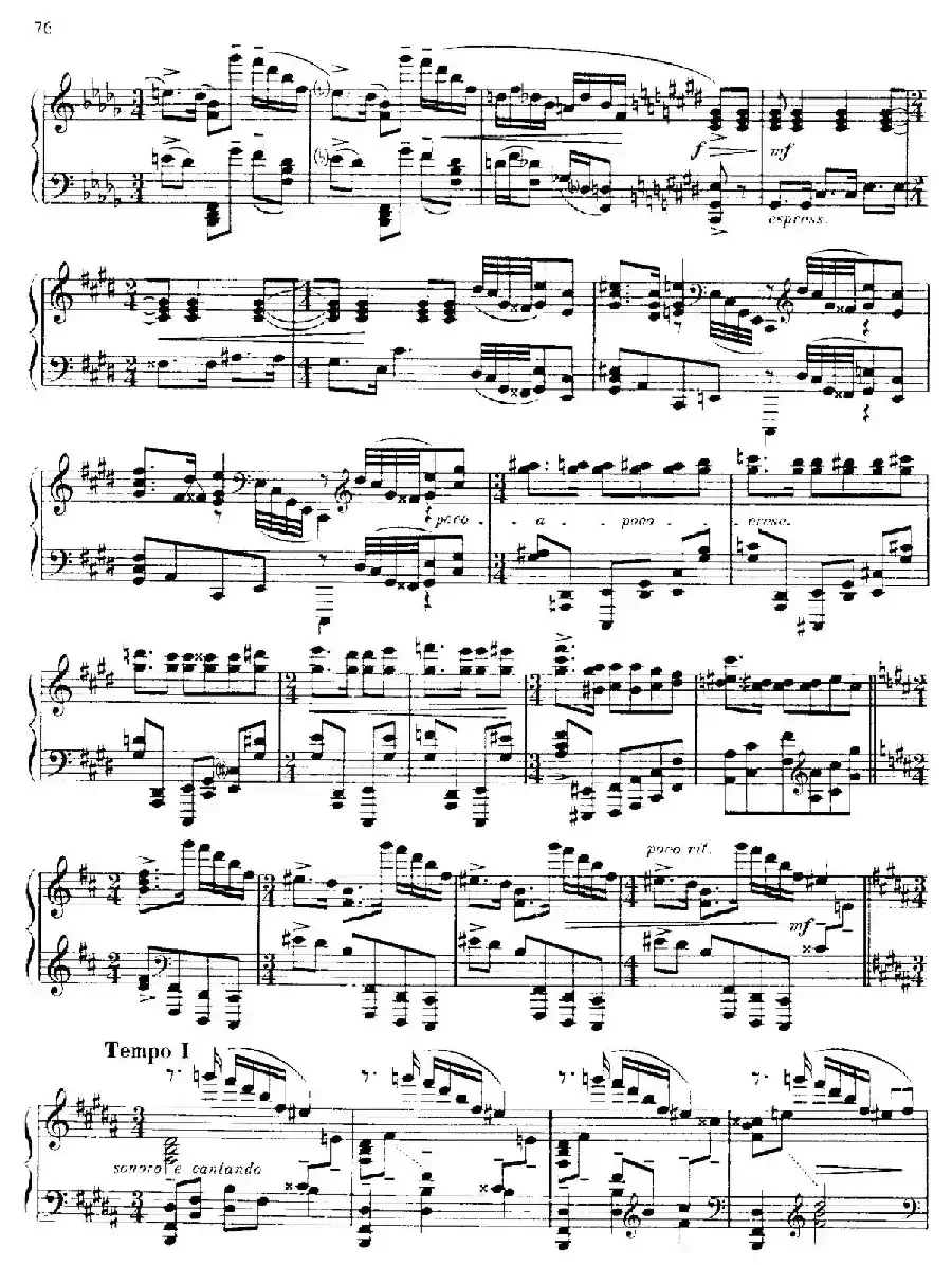 Piano Sonata No.3 in F Major Op.46（F大调第三钢琴奏鸣曲·Ⅱ）