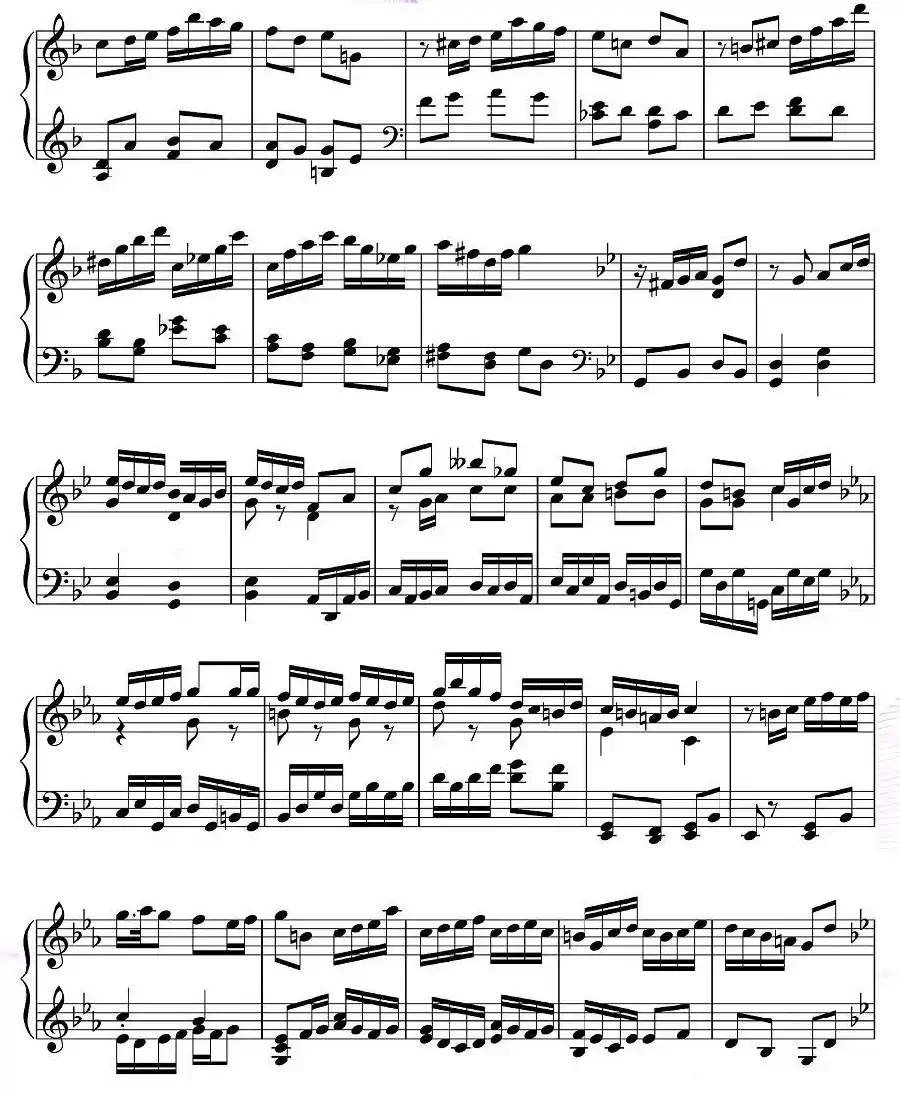 e小调钢琴随想曲